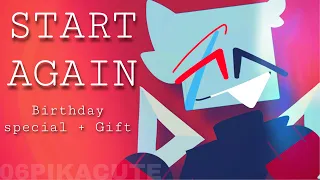 START AGAIN ANIMATION MEME 🌀 Birthday special! || JSAB Au + Gifts