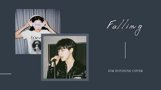 𓅿 Falling | cover - doyoung x you ﹝karaoke﹞