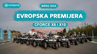 Evropska premijera CFORCE X8 i X10 modela - Brno 2024.