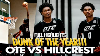 DUNK OF THE YEAR! OTE Reapers Thompson Twins VS Hillcrest KJ Perry Jayden Quantence FULL HIGHLIGHTS