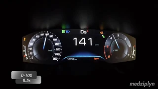 2019 Peugeot 508 GT-Line 2.0 BlueHDi 180k EAT8 - Acceleration 0-100-160km/h, 80-120km/h