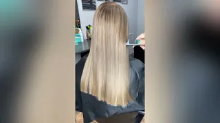 Холодная реконструкция с добавлением бустера Файбер Virgin Hair