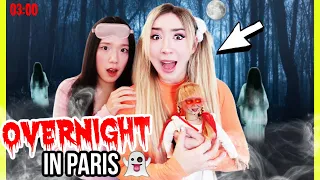 niemals 1 NACHT mit ANNABELLE und FREUNDIN in Paris vor Halloween 2023 sein (OVERNIGHT CHALLENGE)