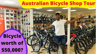 Bicycle for $50,000? | Bicycle shop tour | Blue Cycles | Darwin, Australia | The MAGnificent Show