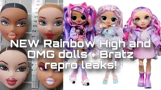MGA DOLL NEWS! NEW Rainbow High and OMG dolls + Bratz slumber party reproduction leaks!