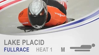 Lake Placid | Men's Skeleton Heat 1 World Cup Tour 2014/2015 | FIBT Official