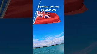 Boating on the Solent UK