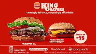 Burger King Philippines | Flame-grilled burgers, starts at P75!