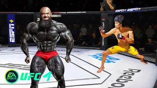 UFC4 Bruce Lee vs Big El Tattoo EA Sports UFC 4 PS5