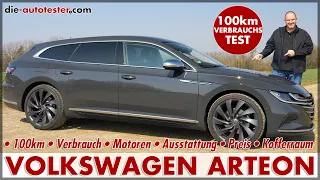 VW Arteon Shooting Brake TDI 100 km Verbrauch Test Preis Ausstattung 2021 (200 PS) Review Deutsch