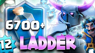 LVL 12 LADDER PUSH TO 6700🏆PEKKA BRIDGE SPAM CLASH ROYALE