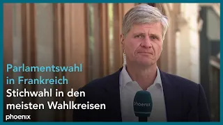 ParlamentswahlThomas Walde zum 1. Wahlgang in Frankreich am 13.06.2022