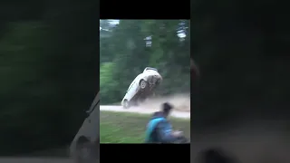 Crash landing in rally 😱😱✈️