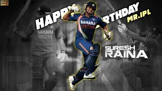 Happy Birthday 🥳🔥 || Mr.IPL 💛👑 || Suresh Raina 🥵🔥 || Share & Support Max 🔫💗 || MSZ Edit 🚀 ||