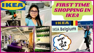 First time went to IKEA | IKEA tour & shopping | #creativelypooja  #vlog #belgium