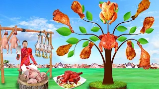 जादुई मुर्गी का पेड़ Magical Chicken Tree Comedy Video हिंदी कहानिया Hindi Kahaniya Comedy Video