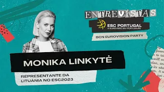 ENTREVISTA - Monika Linkytė (Lituânia) - BCN Eurovision Party 2023