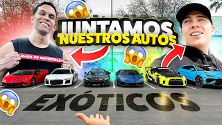 JUNTE TODOS MIS AUTOS CON ALFREDO VLZA Y RODAMOS JUNTOS😱 | ManuelRivera11