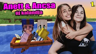 Anett és Ancsa új kalandja!? I💜Nosztalgia Minecraft💙