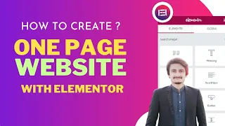 How To Create One Page Wordpress Website | Urdu Hindi | Elementor 2021