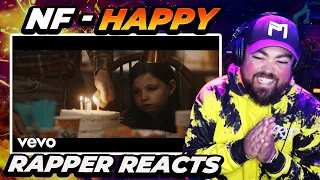 RAPPER REACTS to NF - HAPPY