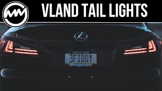 VLAND LED Tail Lights Install - 2007 Lexus IS 350