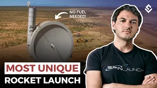 Most Unique Way Of Launching Rockets by SpinLaunch | How does it work?