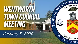 January 7, 2020 - Wentworth Town Council Meeting