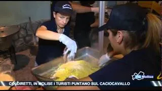 Coldiretti, in Molise i turisti puntano sul Caciocavallo