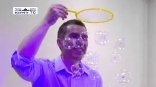 Новогодняя программа с шоу мыльных пузырей Марат Нигматуллин - BubbleMan