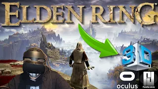 INCREDIBLE! - Play ELDEN RING in 3D in a VR Headset or WATCH in 3D! (No VorpX) / RTX 2070 Super