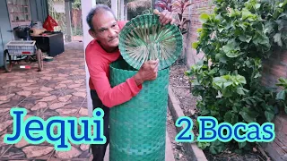 Jequi de 2 Bocas (Armadilha para peixe)