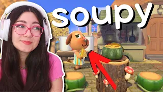 I kicked out a villager to make a SOUP restaurant?!