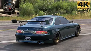 Lexus SC300 Drift  - Forza Horizon 5 | Logitech g29 gameplay