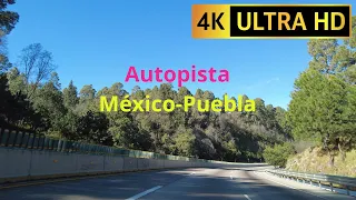 🇲🇽 Autopista México-Puebla, Río Frío #4k #driving #music