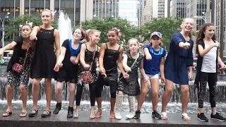 Watch Us WHIP! 9 GymnastsTake Over NYC | Flippin' Katie