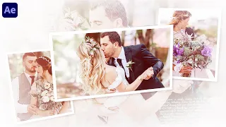 Lovely Wedding Slideshow In After Effects | After Effects Tutorial | Effect For You