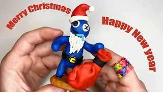 Rainbow Friends BLUE is Santa Claus! - Roblox Animation / Merry Christmas and Happy New Year