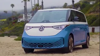 The New 2024 Volkswagen ID BUZZ Long Wheelbase revealed in USA!