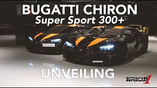 Bugatti Chiron Super Sport 300+ Unveiling. Exclusive Behind The Scenes with 5 other Bugatti's.