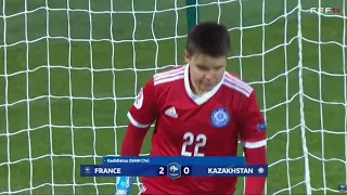 Франция - Казахстан 12:0 Женский футбол