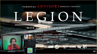 LEGION - MOB x MO THUGS PINAS (Reaction and Review Video)