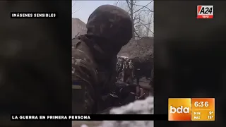 🔴 Masacre en Ucrania: así es la guerra desde una trinchera | A24