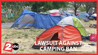 Lawsuit, filed on behalf of homeless, argues Portland's camping ban is illegal