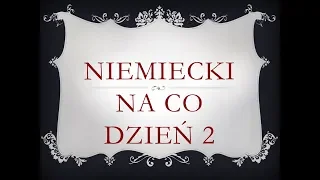 Niemiecki dla początkujących 2