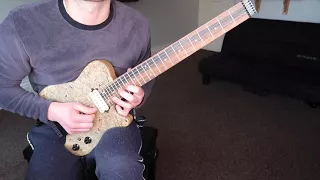 Kiesel HH7 Dark Drive Jazz Fusion Tone//Allan Holdsworth Seven String Signature Carvin//Sunny Jam