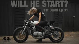 My First Motorcycle Build - EP 31 Will He Start? / Custom Series by Tomboy a bit