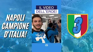 ERA RIUSCITO AD INTRUFOLARSI NELLO SPOGLIATOIO DEL NAPOLI: SPUNTA IL VIDEO INTEGRALE DI QUESTO EROE!