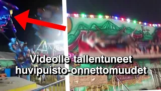 4 Videolle tallentunutta huvipuisto-onnettomuutta