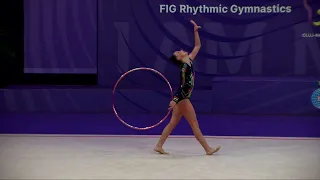 MOYA Valentina (MEX) - 2023 Rhythmic Junior Worlds Qualifications HO Individual